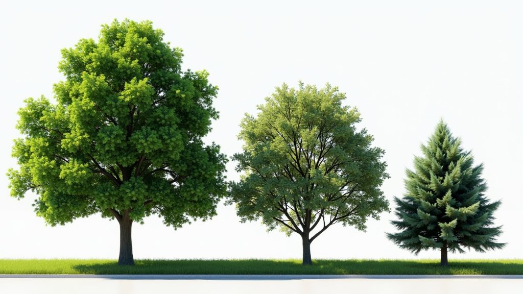How to choose the right size tree for your garden.
