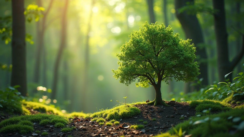 From Sapling Tree to Giant