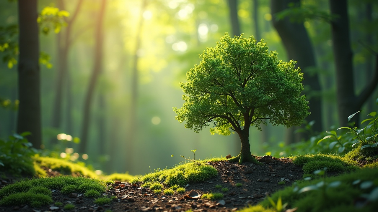 From Sapling Tree to Giant